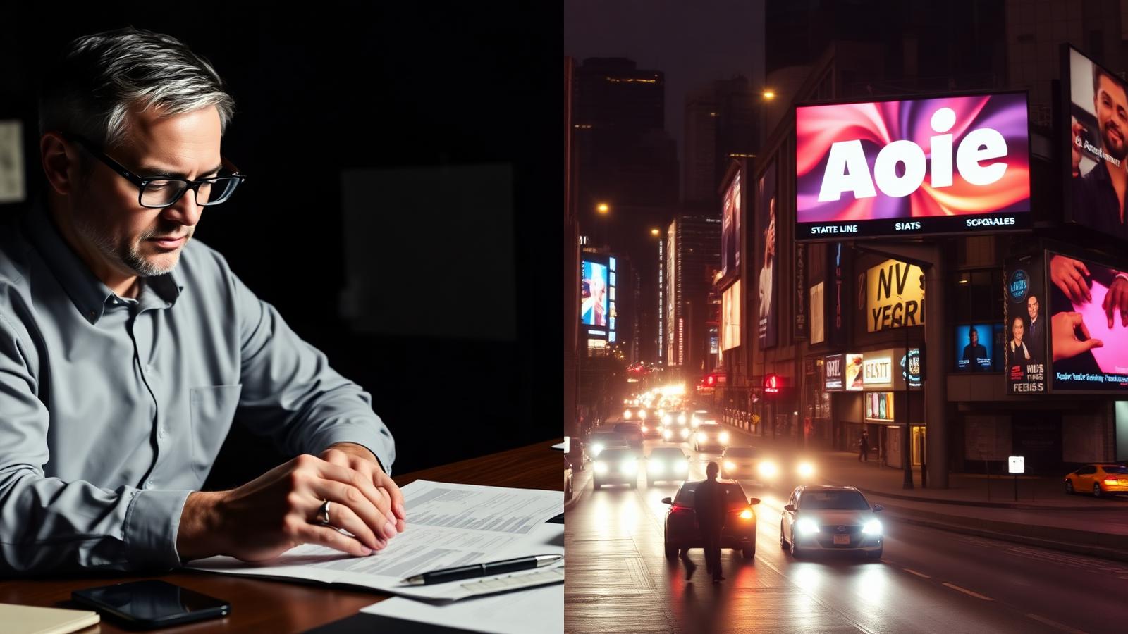 Planejamento estratégico de um lado e mídia publicitária urbana do outro